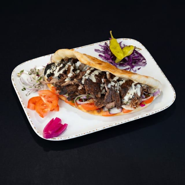 Levant Beef Sandwich.