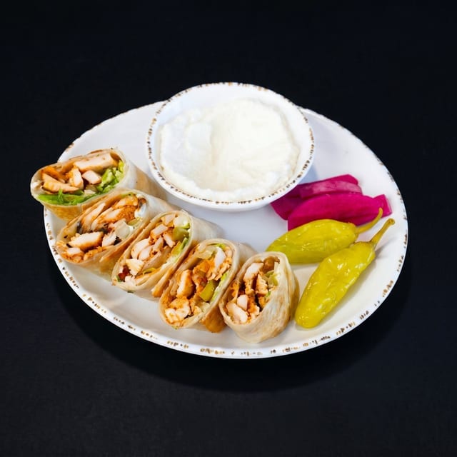 Chicken Shawarma Sandwich.