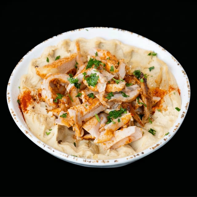 Levant Hummus Special Chicken.