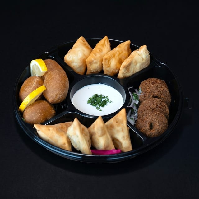 Hot Appetizer Sampler.