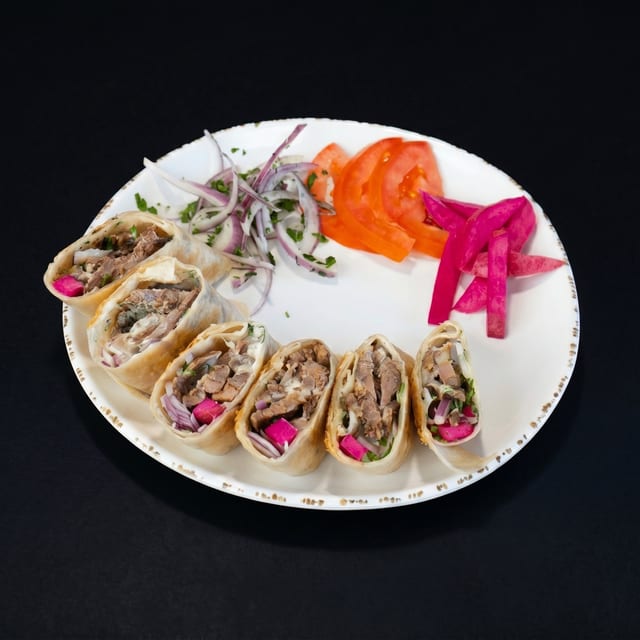 Beef Shawarma Sandwich.
