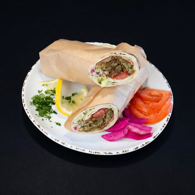 Falafel Sandwich.